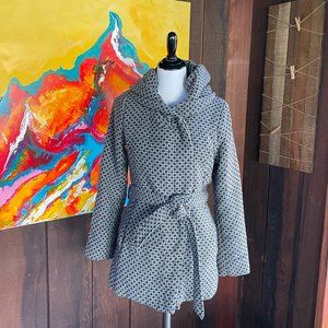 Black and Gray Walker Coat | GUC | Size M